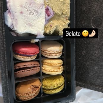 Amorino Gelato - Pistacho, Blueberry, Box of 12 Gelato Macarons - Ice Cream & Frozen Yogurt Near Me - Plano, Texas Amorino Gelato - Pistacho, Blueberry, Box of 12 Gelato Macarons - Ice Cream & Frozen Yogurt Near Me - Plano, Texas