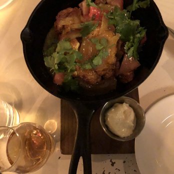 Tanner Smiths - Roasted Cauliflower with watermelon curry, pickled radish and aioli. - Cocktail Bars Near Me - New York, New York Tanner Smiths - Roasted Cauliflower with watermelon curry, pickled radish and aioli. - Cocktail Bars Near Me - New York, New York