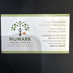 NuMark Credit Union - Business card