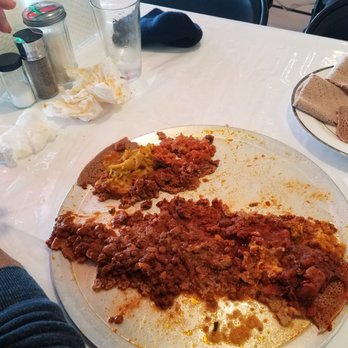 Queen Sheba - We ate as much as we could.... take remaining home!! Yum! - African Near Me - Tucson, Arizona