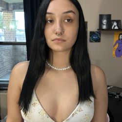 Stella Salon - How uneven the haircut is even from the front