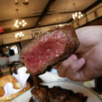 Peter Luger - A little too red you say?? - Steakhouses Near Me - Brooklyn, New York