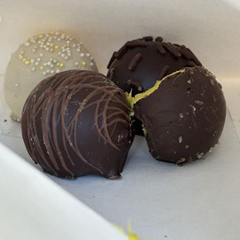 Rocky Mountain Chocolate Factory - 10/12/25 Truffles... 4 pieces for $19, worth it? The jury is still out - Chocolatiers & Shops Near Me - Solvang, California
