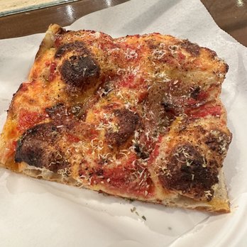 Filaga Pizzeria - AMATRICIANA Guanciale, Pecorino, Tomato Sauce - Pizza Near Me - New York, New York