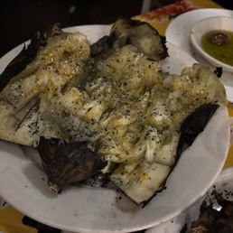 Roasted whole eggplant Roasted whole eggplant