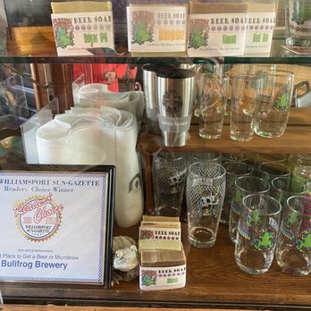 Bullfrog Brewery - Bullfrog brewery: there's beer soap!! - New American Near Me - Williamsport, Pennsylvania