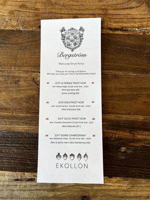 Bergström Wines Tasting Room by null