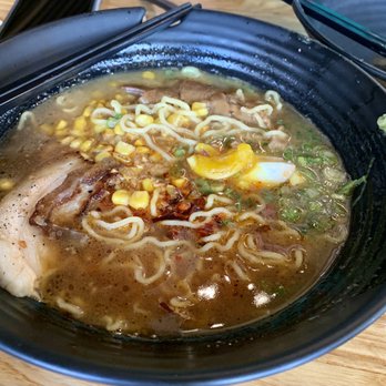 Union Ramen - Tori ramen, add corn and chili spice - Ramen Near Me - New Orleans, Louisiana
