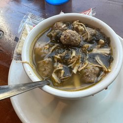Samantha's Downtown Restaurant - Cup of wedding soup