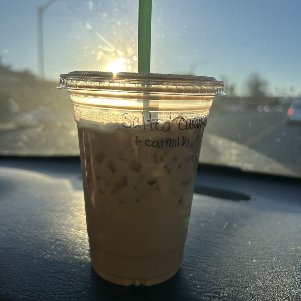 The Coffee Shack - Salted Caramel Latte w Oat milk - Coffee & Tea Near Me - Campbell, California The Coffee Shack - Salted Caramel Latte w Oat milk - Coffee & Tea Near Me - Campbell, California