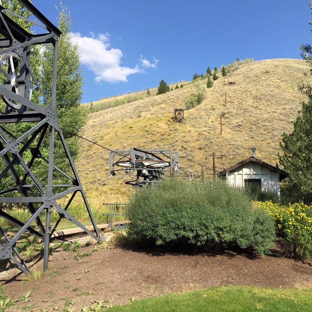 Sun Valley Golf Course - This is neat. On the back nine you have an up close view of the first ski lift in all of sun valley. - Golf Near Me - Sun Valley, Idaho Sun Valley Golf Course - This is neat. On the back nine you have an up close view of the first ski lift in all of sun valley. - Golf Near Me - Sun Valley, Idaho