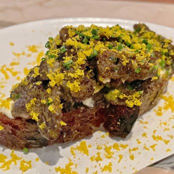 Dame - Mushroom on toast - Seafood Near Me - New York, New York Dame - Mushroom on toast - Seafood Near Me - New York, New York