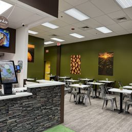 Indoor seating Indoor seating