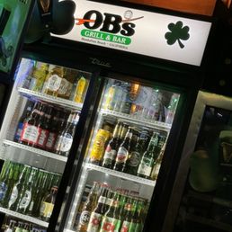 Bottled beer selection