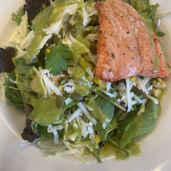 Ruscello at Nordstrom - Cilantro lime salad with salmon - New American Near Me - Bethesda, Maryland Ruscello at Nordstrom - Cilantro lime salad with salmon - New American Near Me - Bethesda, Maryland