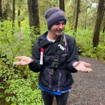 Alaska Rainforest Sanctuary - Mickie shows us some slugs! Sticky! - Tours Near Me - Ketchikan, Alaska Alaska Rainforest Sanctuary - Mickie shows us some slugs! Sticky! - Tours Near Me - Ketchikan, Alaska