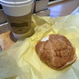 Egg and cheese croissant Egg and cheese croissant