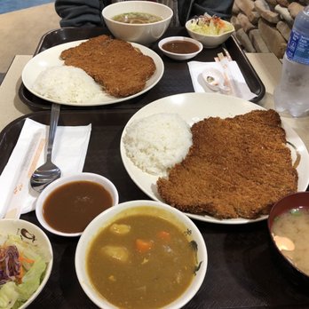 Izumi - Donkatsu with curry in front and donkatsu with udon in back - Japanese Curry Near Me - North Wales, Pennsylvania Izumi - Donkatsu with curry in front and donkatsu with udon in back - Japanese Curry Near Me - North Wales, Pennsylvania