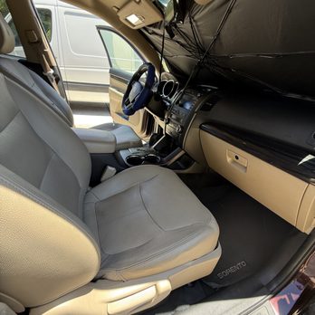Master Of Detailing - Front seats/cockpit after. Sparkling clean! - Car Wash Near Me - Sacramento, California