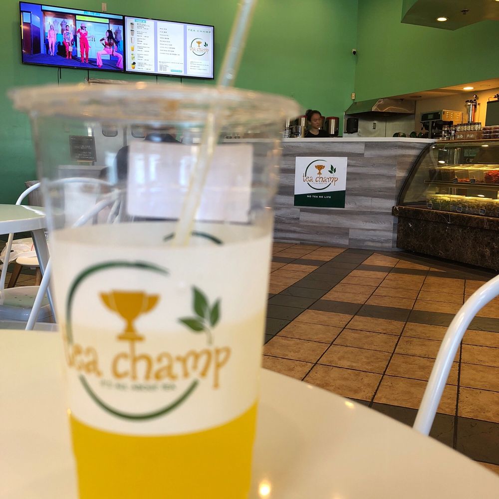Tea Champ - Mango Bubble Pop - Bubble Tea Near Me - Hacienda Heights, California Tea Champ - Mango Bubble Pop - Bubble Tea Near Me - Hacienda Heights, California