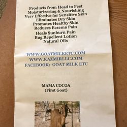 Goat Milk - Flyer