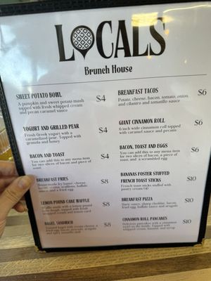 Menu photo 6 Locals Provo, UT