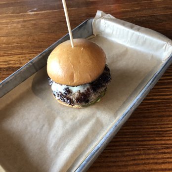 PDX Sliders - Small and cute, but delivers a yummy punch. - Burgers Near Me - Portland, Oregon PDX Sliders - Small and cute, but delivers a yummy punch. - Burgers Near Me - Portland, Oregon