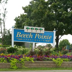 Beech Pointe Apartments - Apartment sign on Roselle Rd / Beech Dr