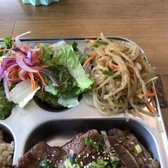 Big Sister's Kitchen - Japchae and House Salad - Barbeque Near Me - Duluth, Georgia