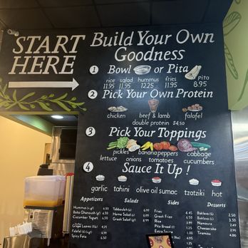 Zaytoon Mediterranean Grill - The customizable menu - Mediterranean Near Me - Hilliard, Ohio