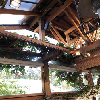 Robins Restaurant - Back covered patio - New American Near Me - Cambria, California Robins Restaurant - Back covered patio - New American Near Me - Cambria, California