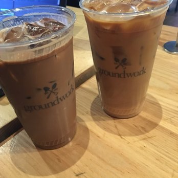 Groundwork Coffee - iced Vietnamese coffee & iced vanilla latte - both solid choices! - Coffee & Tea Near Me - Los Angeles, California Groundwork Coffee - iced Vietnamese coffee & iced vanilla latte - both solid choices! - Coffee & Tea Near Me - Los Angeles, California