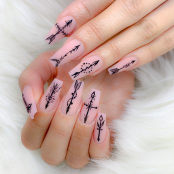 Lalu'a Nails & Spa - Painted by hand symbolic arrows by Khoi Use referral " Aliya " for booking original pricing - Nail Salons Near Me - Silver Spring, Maryland Lalu'a Nails & Spa - Painted by hand symbolic arrows by Khoi Use referral " Aliya " for booking original pricing - Nail Salons Near Me - Silver Spring, Maryland