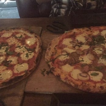 Cibo - Margherita Pizza (left) and Funghi e Siliccia.. Yummmoooo!!!! - Italian Near Me - Portland, Oregon Cibo - Margherita Pizza (left) and Funghi e Siliccia.. Yummmoooo!!!! - Italian Near Me - Portland, Oregon
