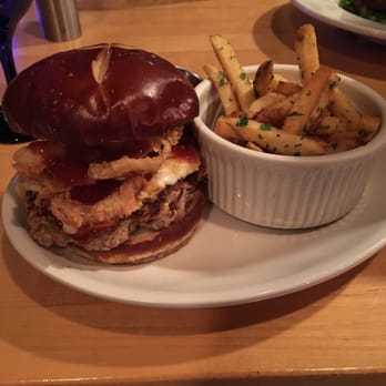 Firefly Grill - Pork Burger... RIDICULOUSNESS - Steakhouses Near Me - Effingham, Illinois