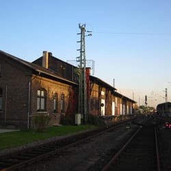 Güterbahnhof Bonn-Beuel - Bahnhof und Gleisanlage von Norden aus gesehen