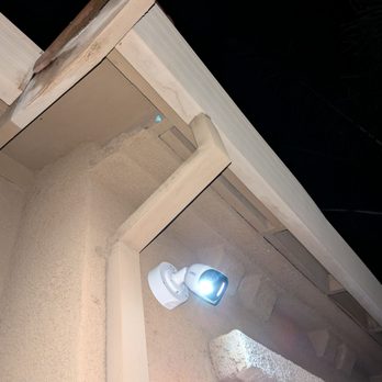 Horizon Security - Professionally drilled and installed through the garage - Security Systems Near Me Horizon Security - Professionally drilled and installed through the garage - Security Systems Near Me