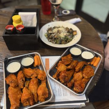 Iron Forge Brewing Co. - Buffalo Bone-in Wings & Kickin Bourbon Bone-in Wings - Breweries Near Me - Sevierville, Tennessee