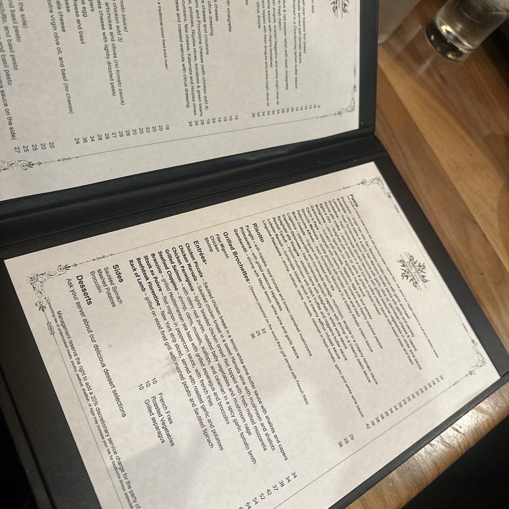 Menu 2025 Menu 2025