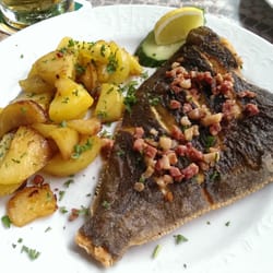 Fischrestaurant Nautilus - Scholle mit Bratkartoffeln