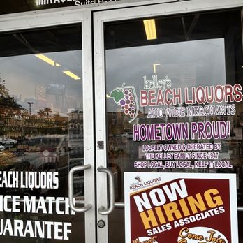 Beach Liquors - the front door of a business - Beer, Wine & Spirits Near Me - Fort Walton Beach, Florida