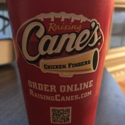 Raising Cains - tasing cans drhnk