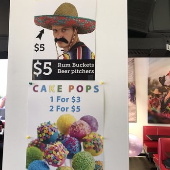 El Cid - Cake pop menu and rum bucket deal - Mexican Near Me - Lexington, Kentucky