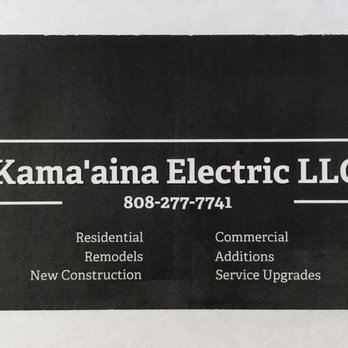 Kama'aina Electric - Electricians Near Me Kama'aina Electric - Electricians Near Me