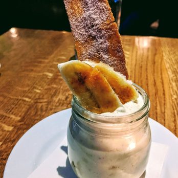 Barrio - Banana Wafers - 'nilla wafers, banana cake, diplomat cream, crisp plantain - Mexican Near Me - Chicago, Illinois