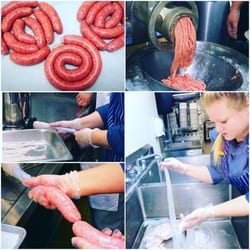 Hacienda La Puente Adult Education - Sausage making