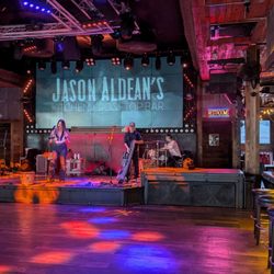 Jason Aldean's Kitchen + Rooftop Bar - Another straight on view of the stage.