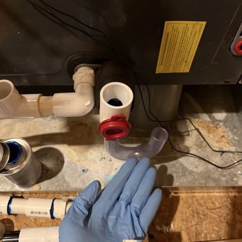 Proctor Mechanical - New Primary Drain Line installed in Daniel Island (29492).
(Previous company installed the old drain line without PVC glue) - Heating & Air Conditioning/HVAC Near Me - Charleston, South Carolina Proctor Mechanical - New Primary Drain Line installed in Daniel Island (29492).
(Previous company installed the old drain line without PVC glue) - Heating & Air Conditioning/HVAC Near Me - Charleston, South Carolina