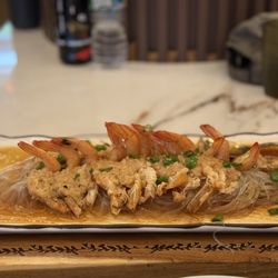 Fuchun Ju - Steamed Shrimp With Garlic & Glass Noodle