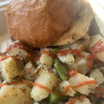 Seed Ranger - Sausage, Egg & Cheese Sandwich - Vegan Near Me - Ventura, California Seed Ranger - Sausage, Egg & Cheese Sandwich - Vegan Near Me - Ventura, California